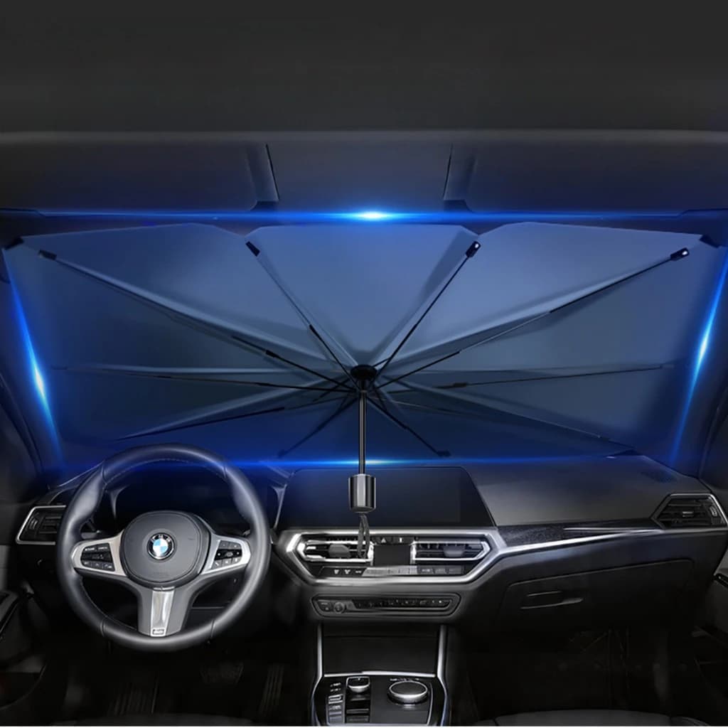 Parasol de voiture, pare-soleil pour pare-brise avant, isolation thermique, pare-soleil, parasol avant pour voiture.