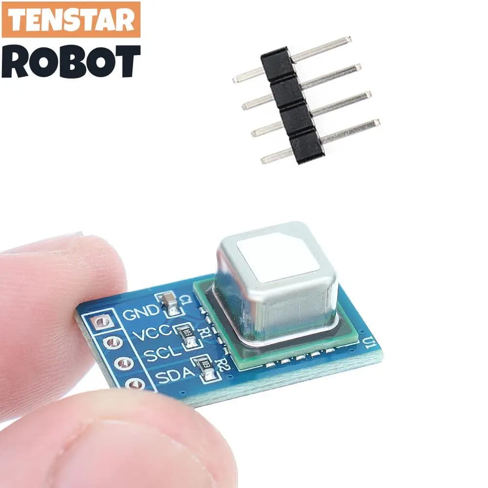 TENSTAR SCD40 SCD41 Module de capteur de gaz 2.4-5.5V détecte le capteur de température et d'humidité du dioxyde de carbone CO2 Communication I2C