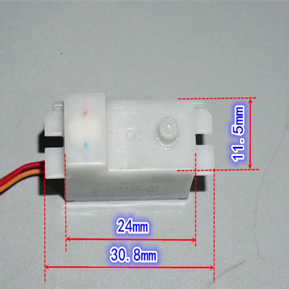 6g servomoteur de direction Micro Mini électrique DC 5V moteur sans noyau Mini aéromodèle RC voiture bateau modèle Robot aile fixe 90 degrés
