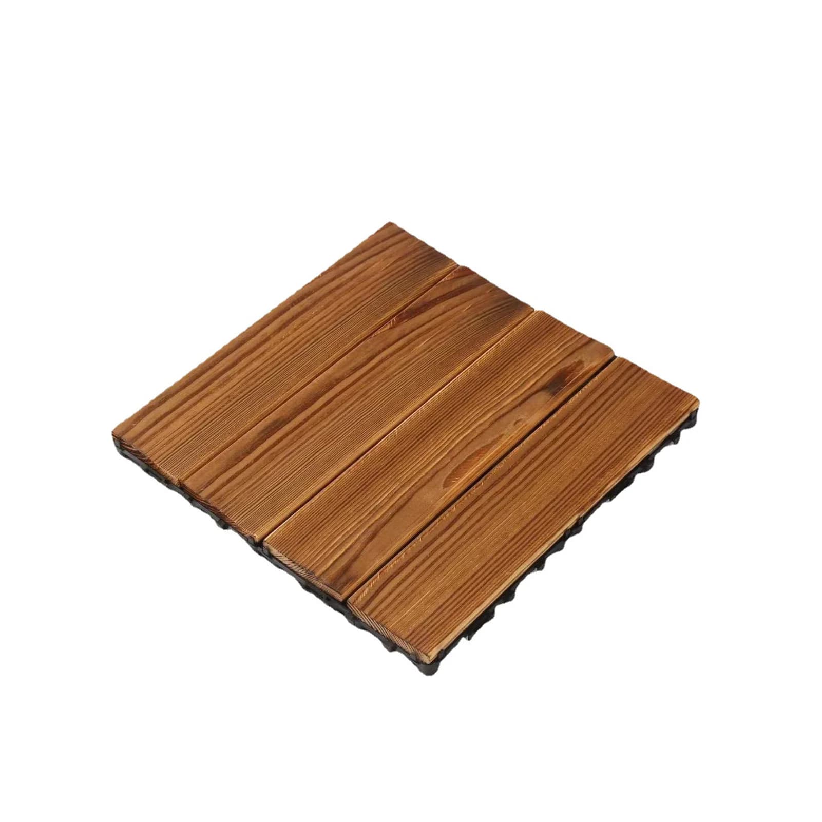 Carreaux de sol en bois pour terrasse extérieure