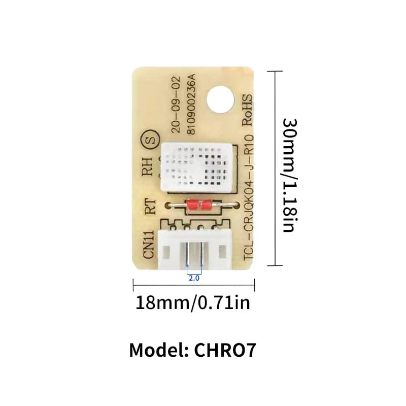 Carte de capteur d'humidité pour déshumidificateur, sonde de température et d'humidité pour humidificateur