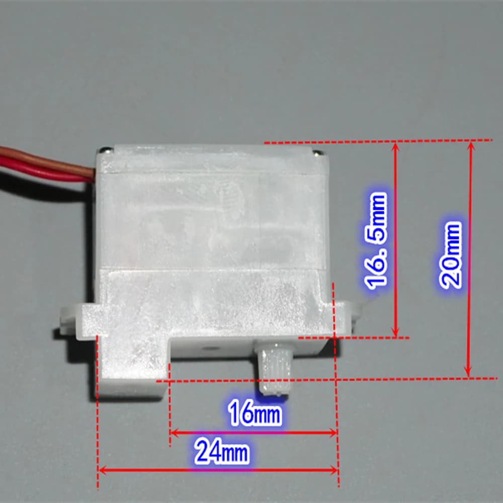 6g servomoteur de direction Micro Mini électrique DC 5V moteur sans noyau Mini aéromodèle RC voiture bateau modèle Robot aile fixe 90 degrés