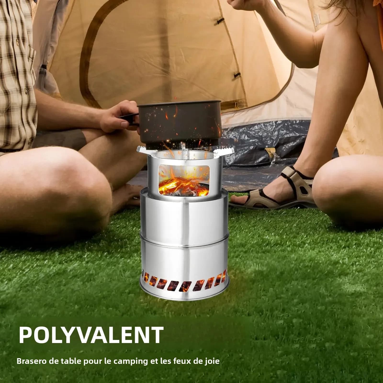 Poêle à bois de Camping