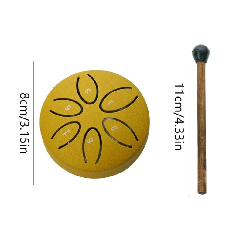 Tambour de pluie tambour de pluie pour l'extérieur lorsque la pluie tambour de pluie pour l'extérieur du jardin tambour Chakra tambour Chakra pour la pluie en plein air 6 notes