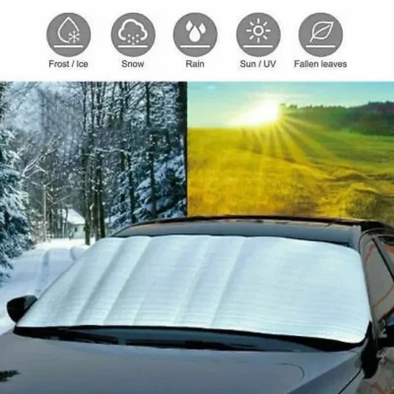 Pare-soleil pour vitres de voiture, protection contre la neige, la glace et les UV, pour pare-brise avant et arrière, visière de protection, accessoires auto