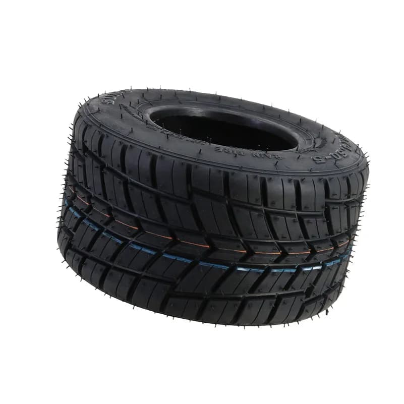 Pneus de pluie tubeless avant 10x4.50-5 pouces, adaptés aux accessoires de kart de drift tout-terrain – Nouveauté !