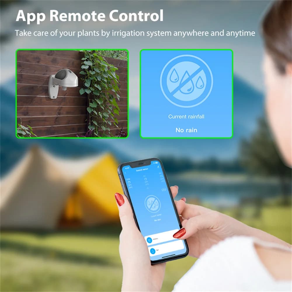 Capteur de pluie WiFi Tuya