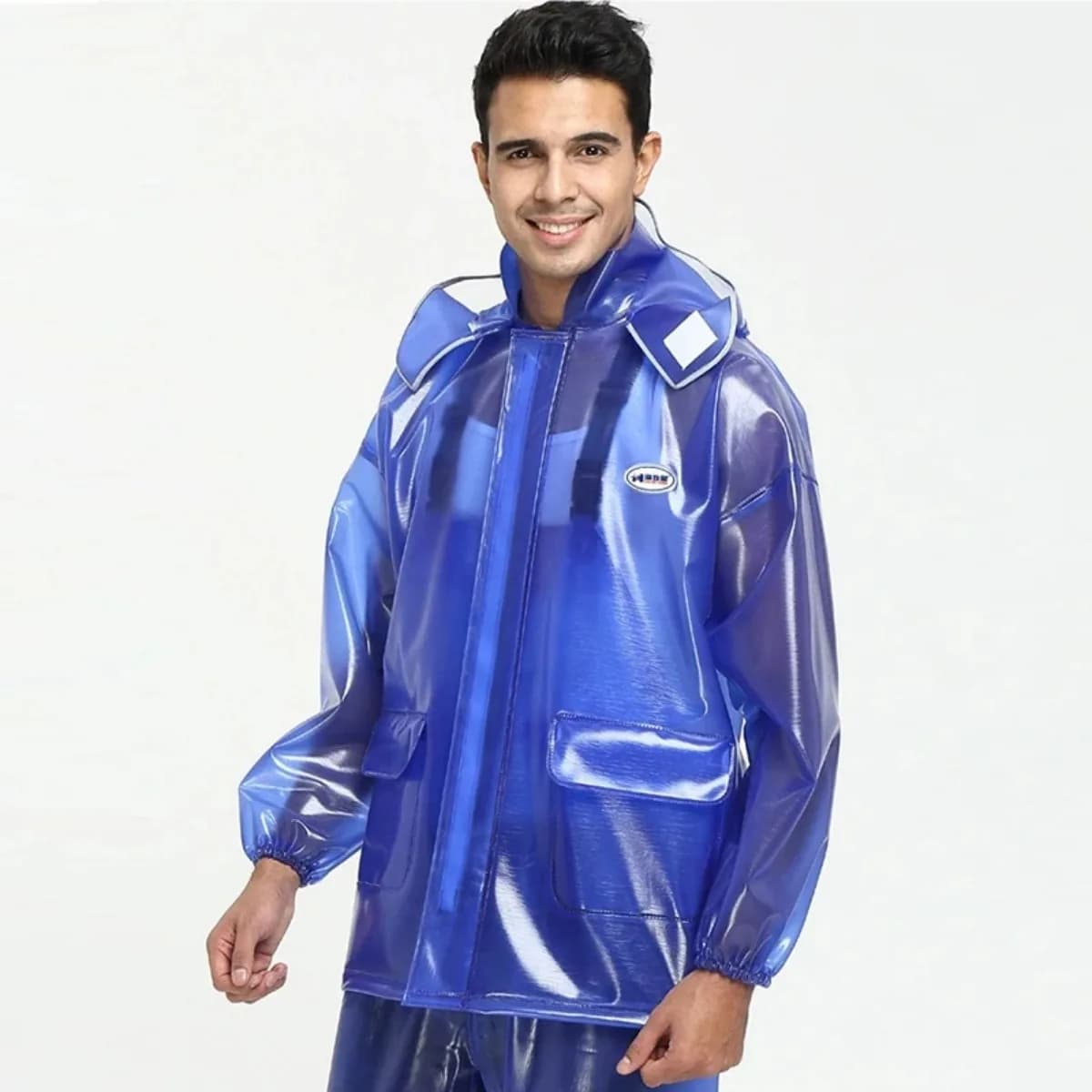 Hommes manteau de pluie veste imperméable combinaison Transparent imperméable PVC épais pantalon de pluie manteau de pluie équipement par temps humide vêtements de pluie costume