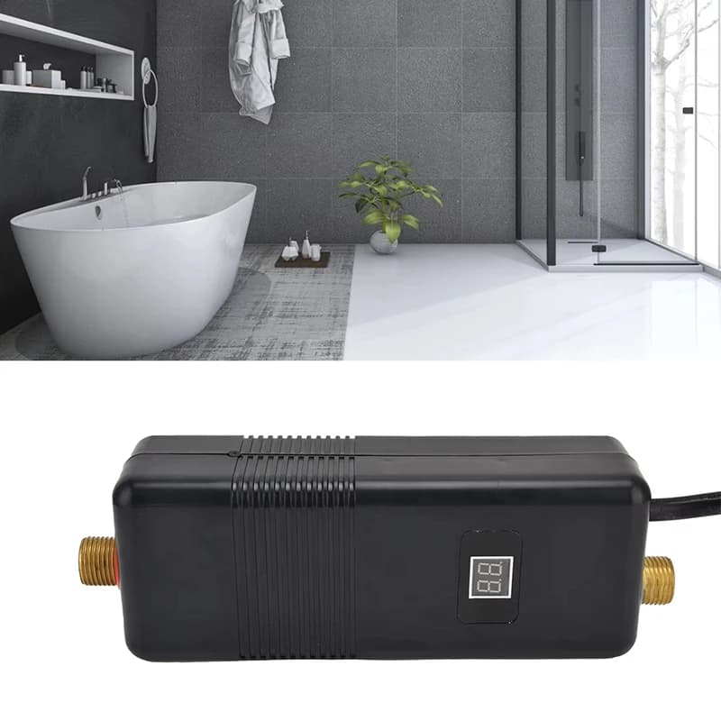 Chauffe-eau électrique instantané 3KW/3.5KW pour la maison, la salle de bain, la cuisine, le camping, la salle de bain, chauffe-eau électrique