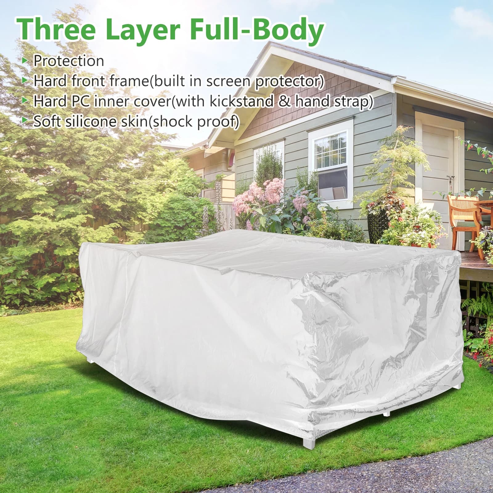Housse de protection pour meubles de jardin – imperméable