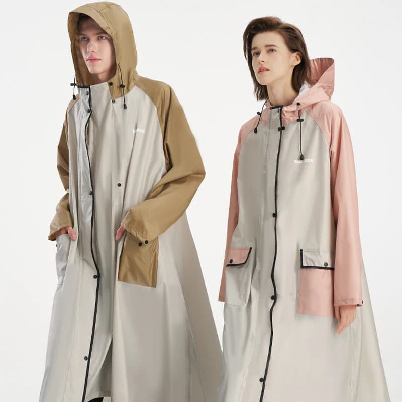 Coupe-vent Type imperméable imperméable moto Poncho femmes homme randonnée en plein air Camping vêtements de pluie costume mode équitation manteau de pluie
