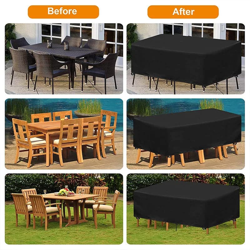 Housses de protection imperméables pour meubles de jardin