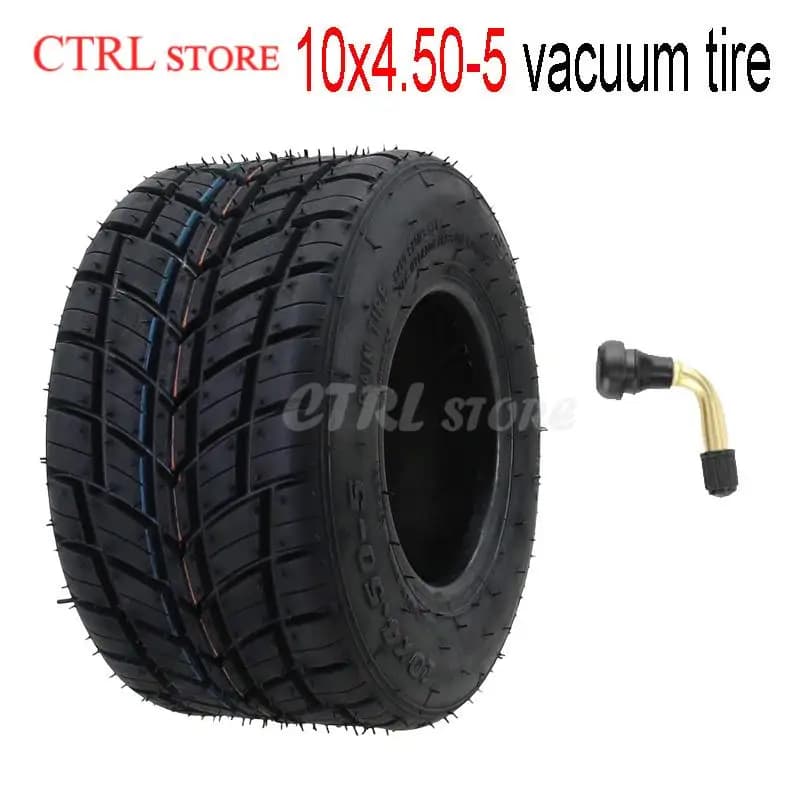 Pneus de pluie tubeless de haute qualité 10x4.50-5, adaptés aux accessoires de kart de drift tout-terrain 10x4.50-5.