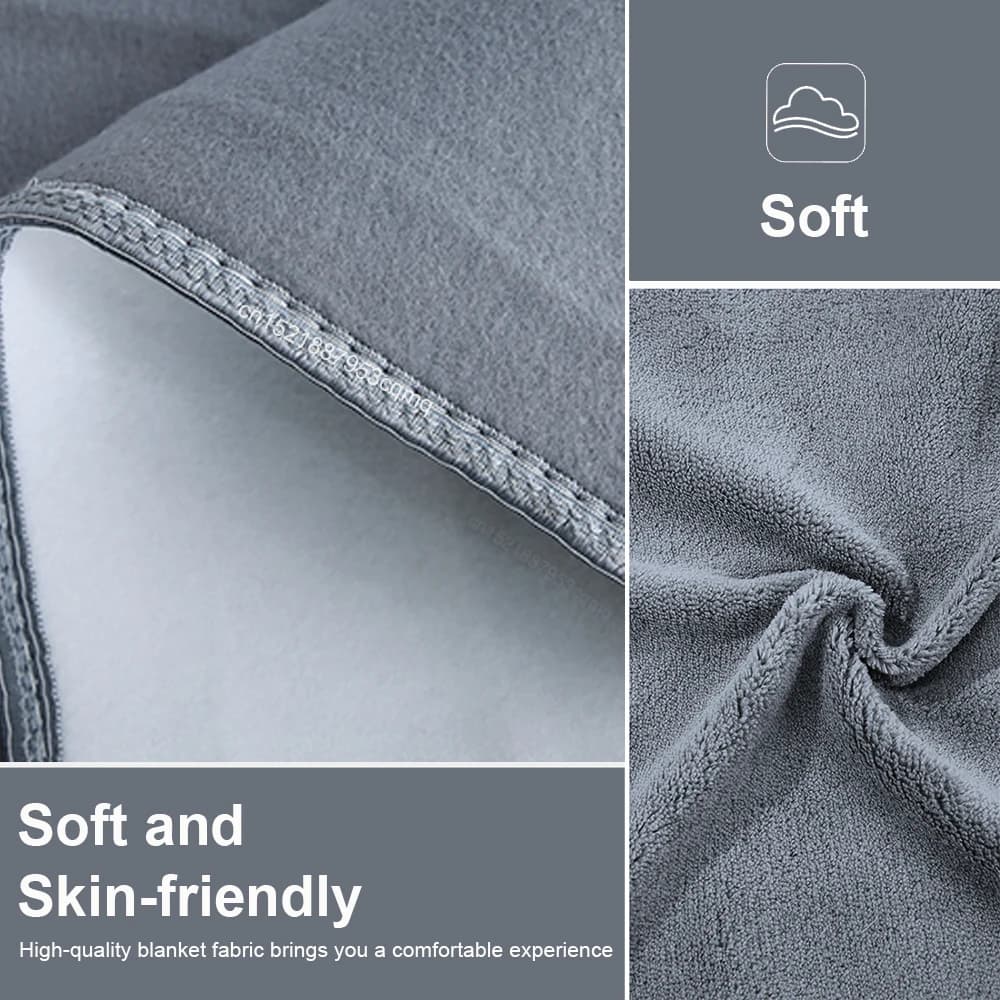 Couverture chauffante électrique avec thermostat automatique, matelas de lit, chauffe-corps double, tapis métropolitain, coussin en polymères, prise UE, 220V
