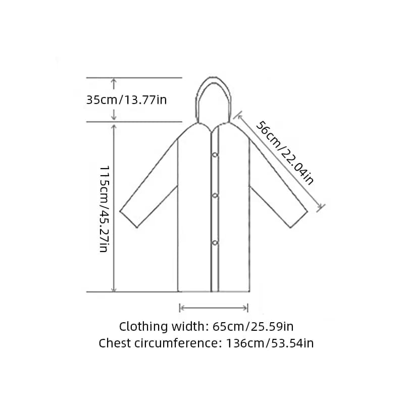 Imperméable épais pour adultes, vêtements de pluie imperméables, vêtements de voyage en plein air, escalade, non poulet, universel, 1 pièce