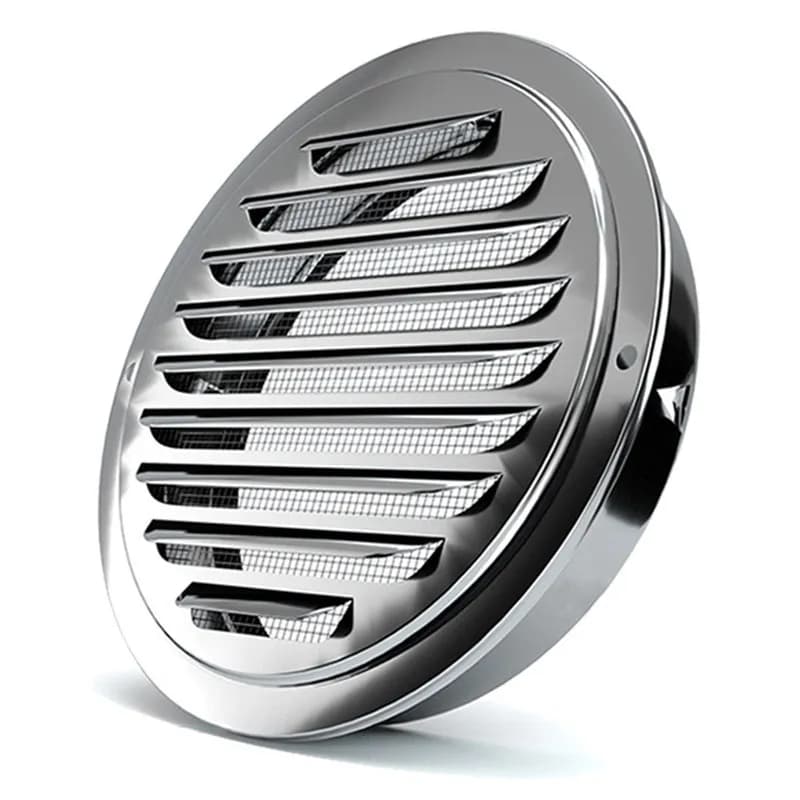 Grille de Ventilation Murale Extérieure en Acier Inoxydable