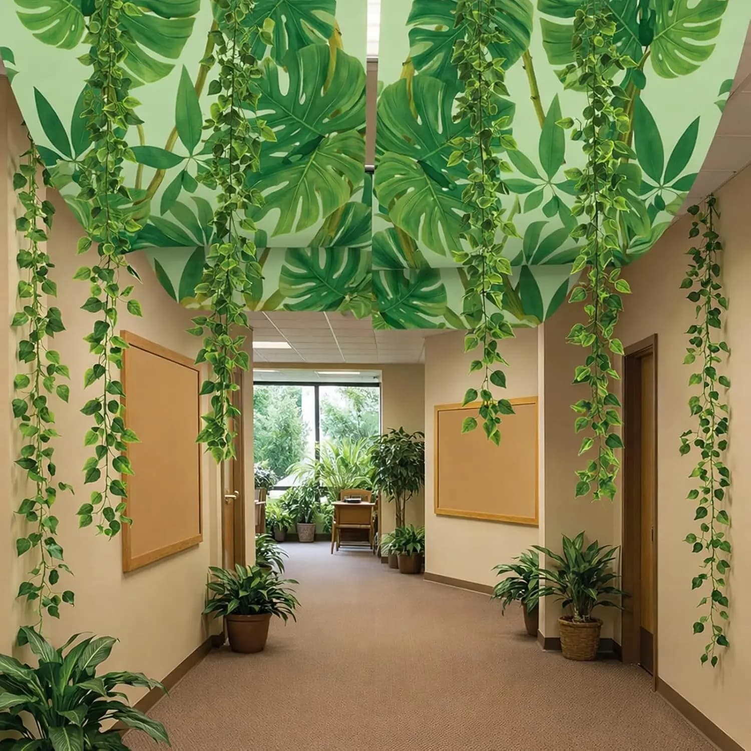 2-6 Ensembles de Décorations de Plafond Nuage Blanc Ciel, Couvre-lampes Fluorescents, Accessoires Nuage 3D, Ornements Suspendus pour Fête, Salle de Classe, Décoration DIY