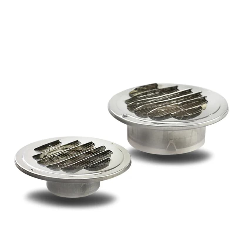 Grille de Ventilation Murale Extérieure en Acier Inoxydable