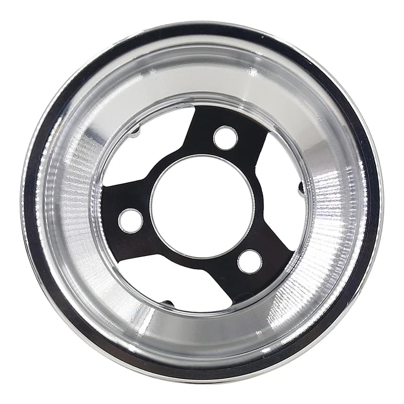 Pneus de pluie pour karting, roues DIY Karting, pneus avant 10x4.50-5, pneus arrière 11x7.10-5, pneus de route sous vide avec moyeu en alliage d'aluminium de 5 pouces
