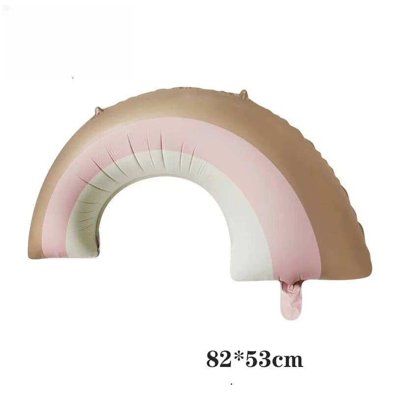 Ballons en aluminium arc-en-ciel de nuages de dessin animé, décor de fête d'anniversaire, ballons à air pour enfants, ballon à hélium de grande taille, accessoires de décoration de festival en plein a