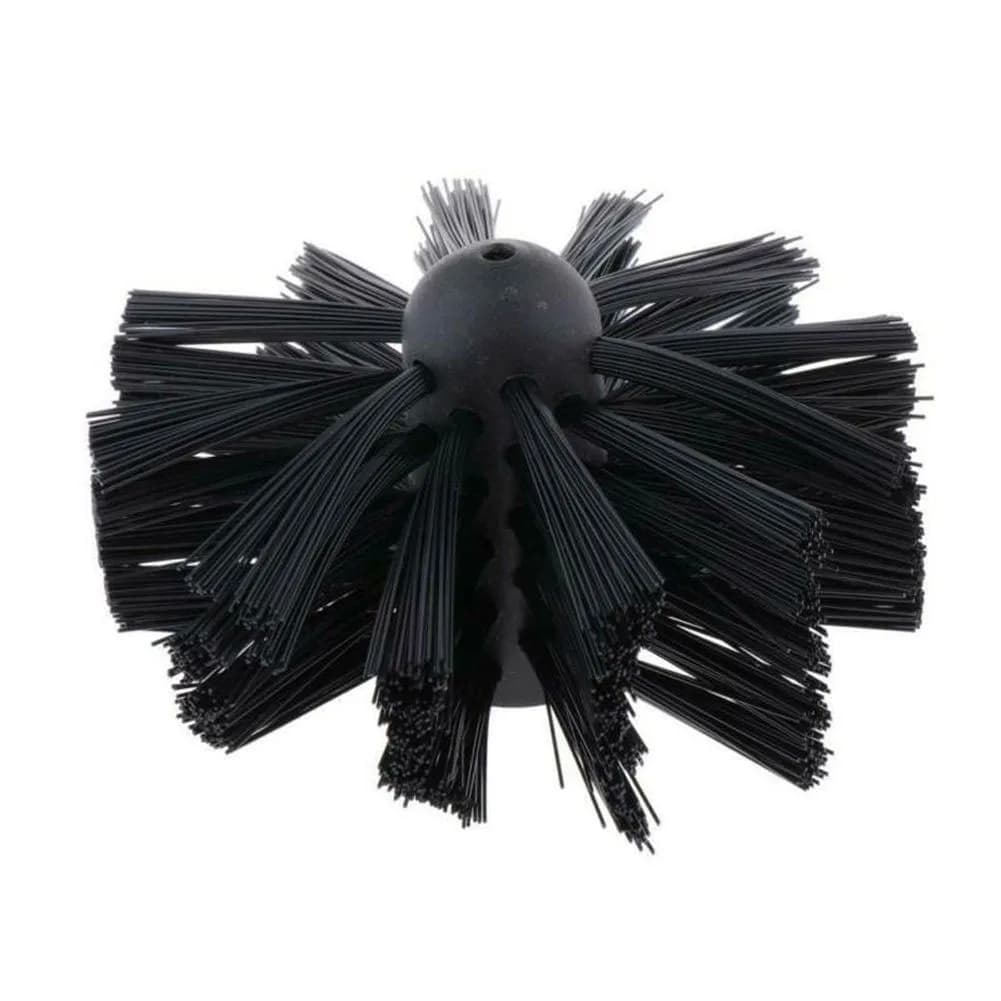 Équipement de nettoyage de 200mm, brosse de cheminée, poêles de cheminée pour sèche-linge, tuyau de cheminée, outils de nettoyage des murs intérieurs
