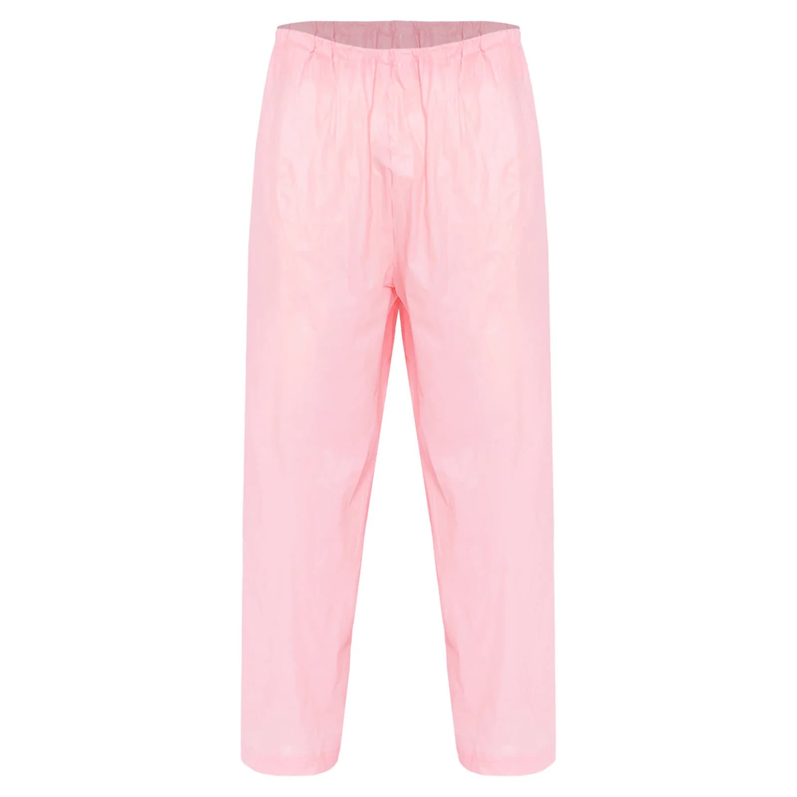 Pantalon de pluie léger et portable pour hommes et femmes, coupe large, imperméable, avec taille élastique, idéal pour la pêche, la randonnée et le travail