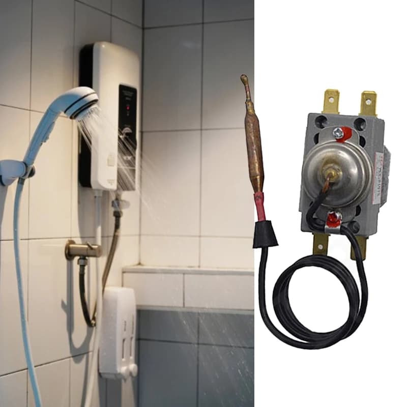 Interrupteur sécurité pour chauffe-eau électrique, Protection contre surchauffe, Thermostat, d'accessoires