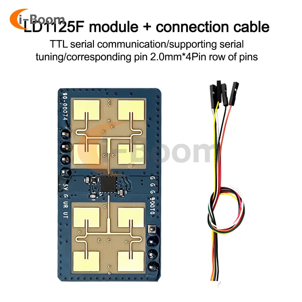 Capteur Lidar Capteur de corps Tech Détection de mouvement Radar Micro-ondes Présence humaine Détection pour Smart Home HLK-LD1125H-24G