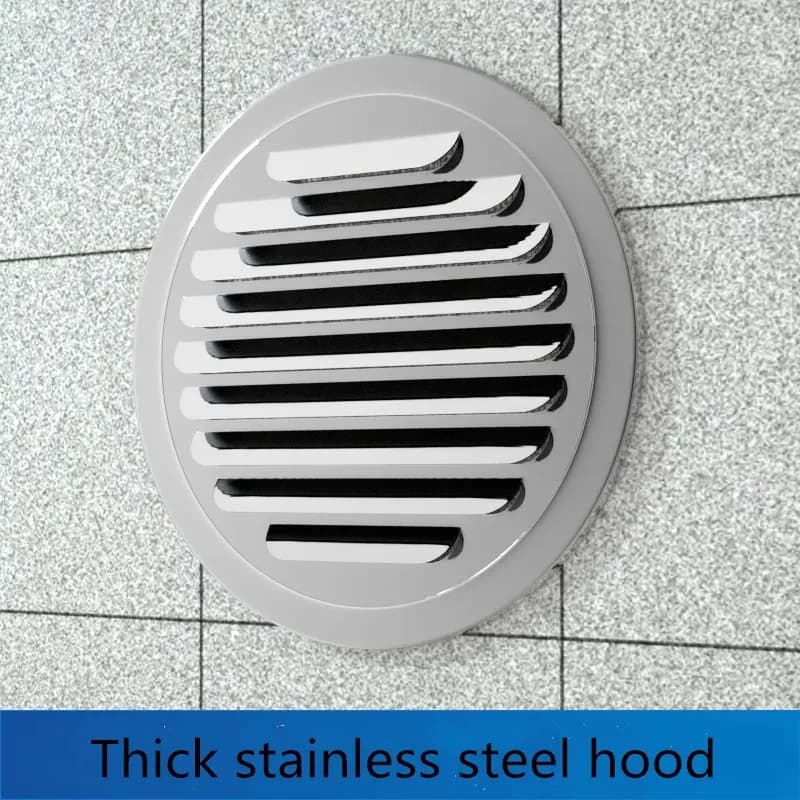 Grille de Ventilation Murale Extérieure en Acier Inoxydable