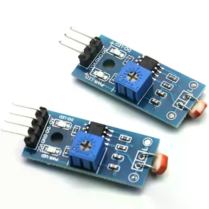 Module de capteur de luminosité à photorésistance 3/4 broches - Kit électronique DIY de détection numérique de l'intensité lumineuse photosensible