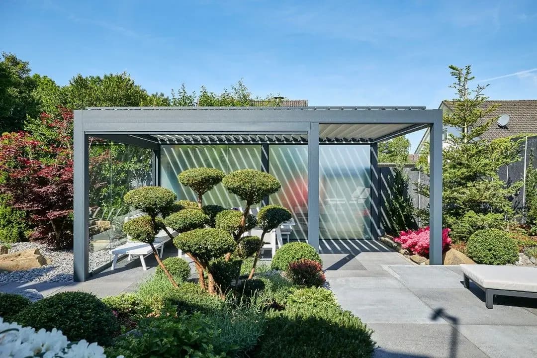 Pergola pare-soleil extérieure 3x6 4x6