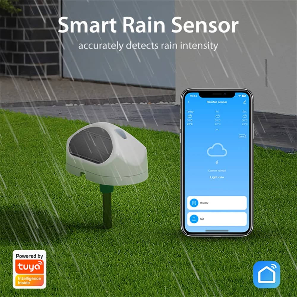 Capteur de pluie WiFi Tuya
