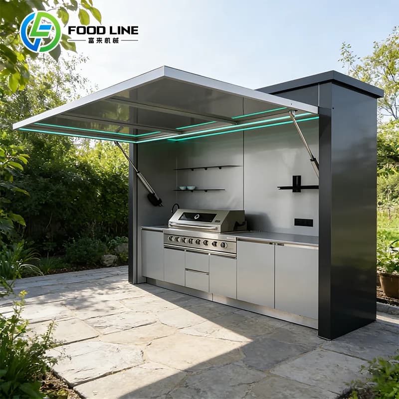 Pergola Cuisine Extérieure Meubles