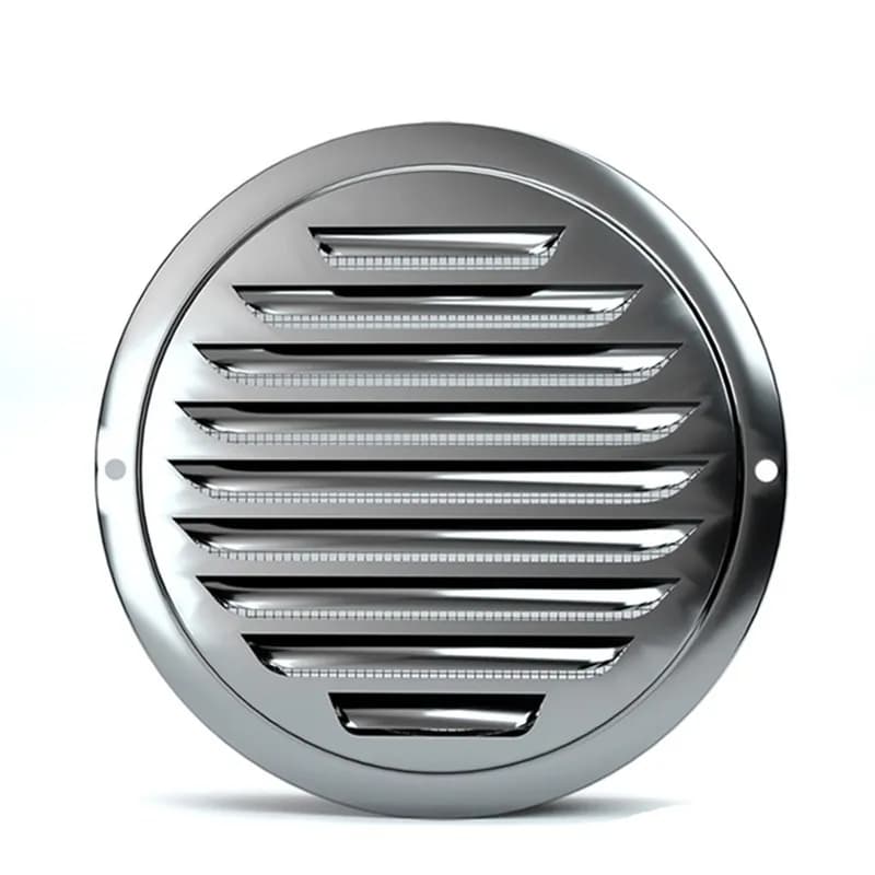 Grille de Ventilation Murale Extérieure en Acier Inoxydable