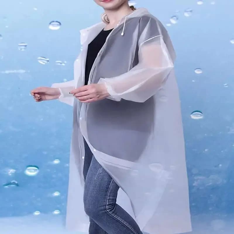 Imperméable épais pour adultes, vêtements de pluie imperméables, vêtements de voyage en plein air, escalade, non poulet, universel, 1 pièce