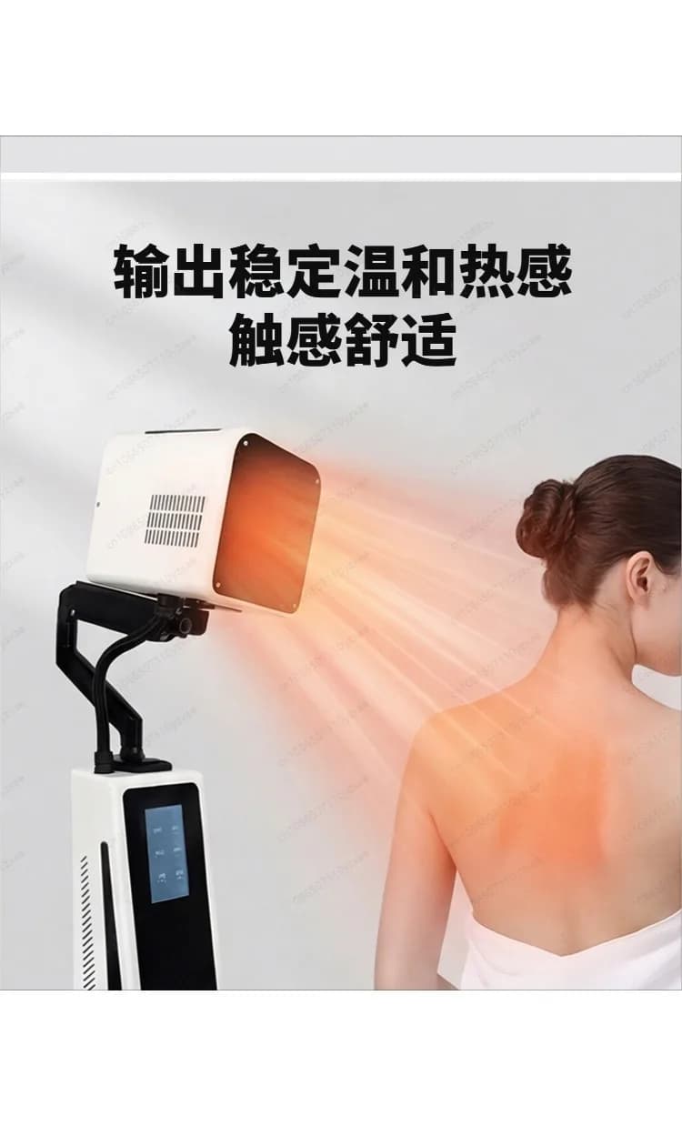 Appareil de Thérapie Chauffante Mobile : Support pour Moxibustion Chauffante et Masseur pour la Relaxation Corporelle et le Bien-être à Domicile