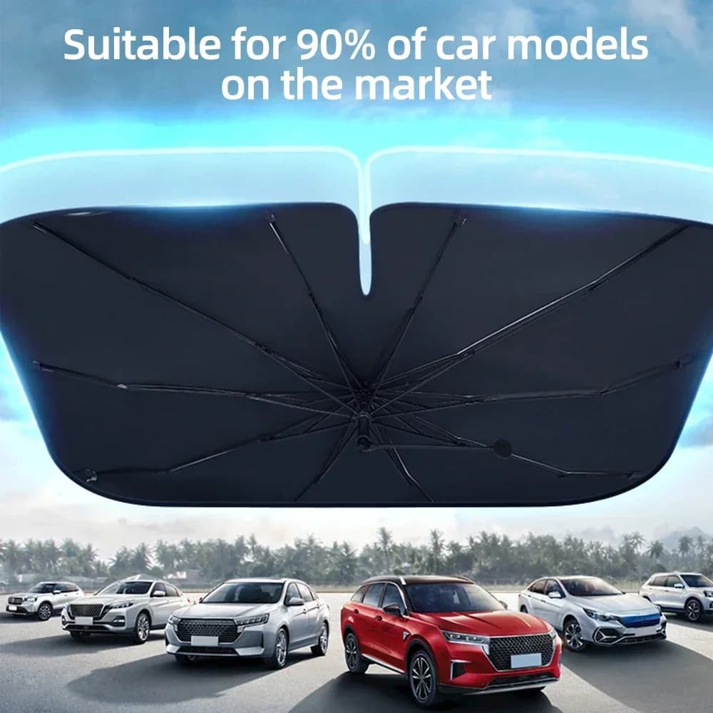 Pare-soleil de voiture pliable, pare-brise, parasol avant, protection d'été, siège de voiture, isolation thermique, accessoires de voiture