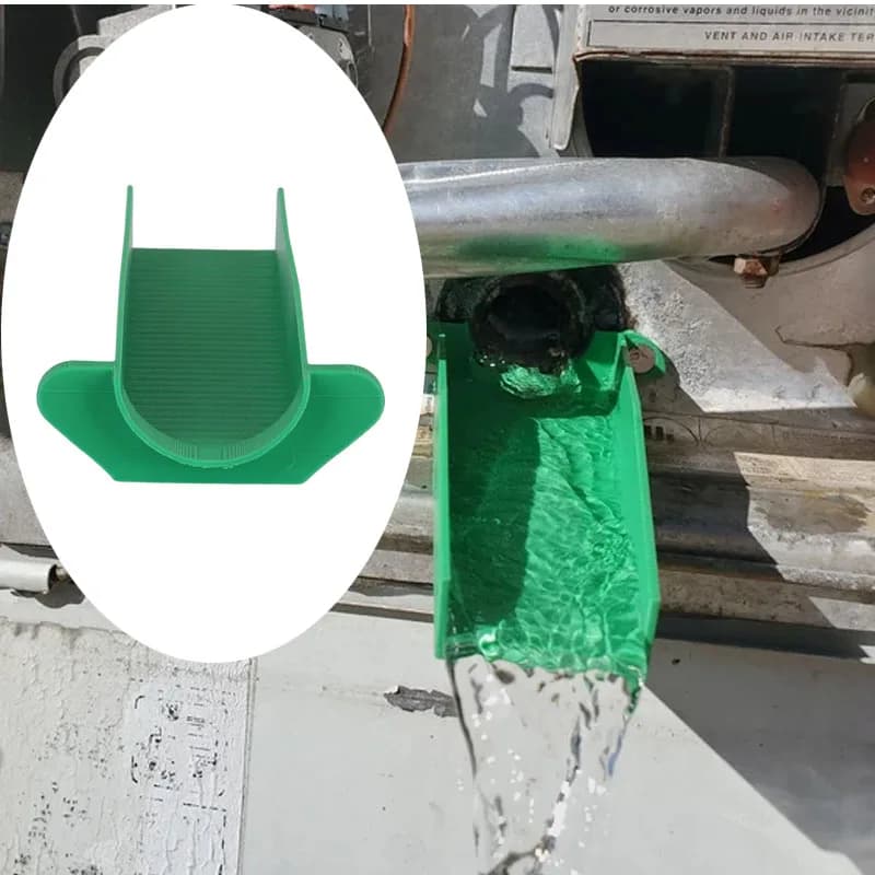 1 pièce Entonnoir de vidange pour chauffe-eau de caravane, remorque, camping-car, camping, résistant au froid, accessoires pour VR