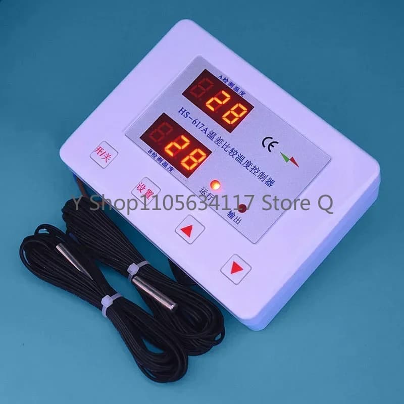 HS-617A Thermostat solaire stable à différence de température, contrôleur automatique de circulation pour pompe à eau chaude, chauffage de collecteur
