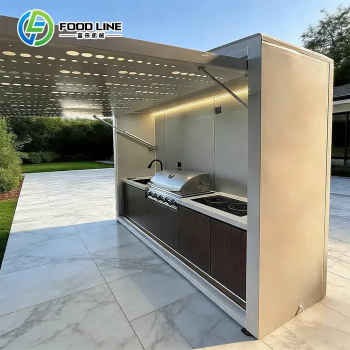 Pergola Cuisine Extérieure Meubles