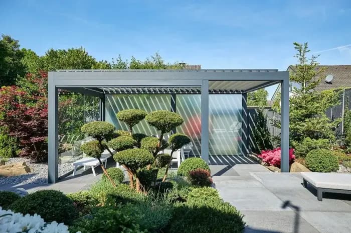 Pergola pare-soleil extérieure 3x6 4x6