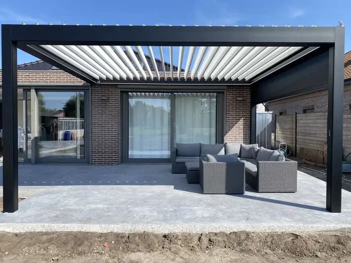 Pergola pare-soleil extérieure 3x6 4x6