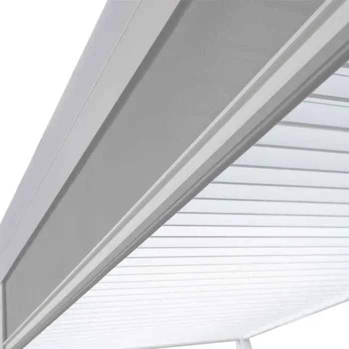 Pergola bioclimatique en aluminium 3x4m motorisée extérieure plage piscine Gazebos alliage protection contre la pluie