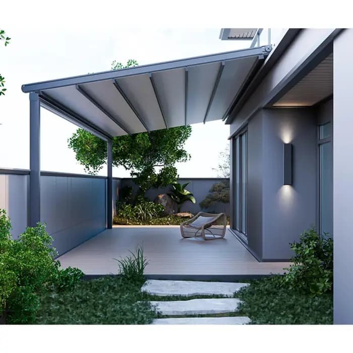 Pergola motorisée moderne