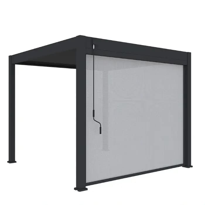 Pergola bioclimatique en aluminium 3x4m/10x12 pieds